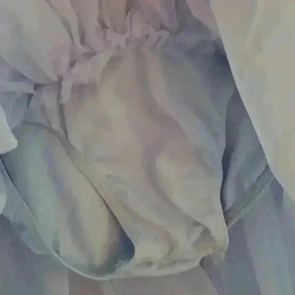 Marine blue and rose gold dance costume - Picture 5 of 5